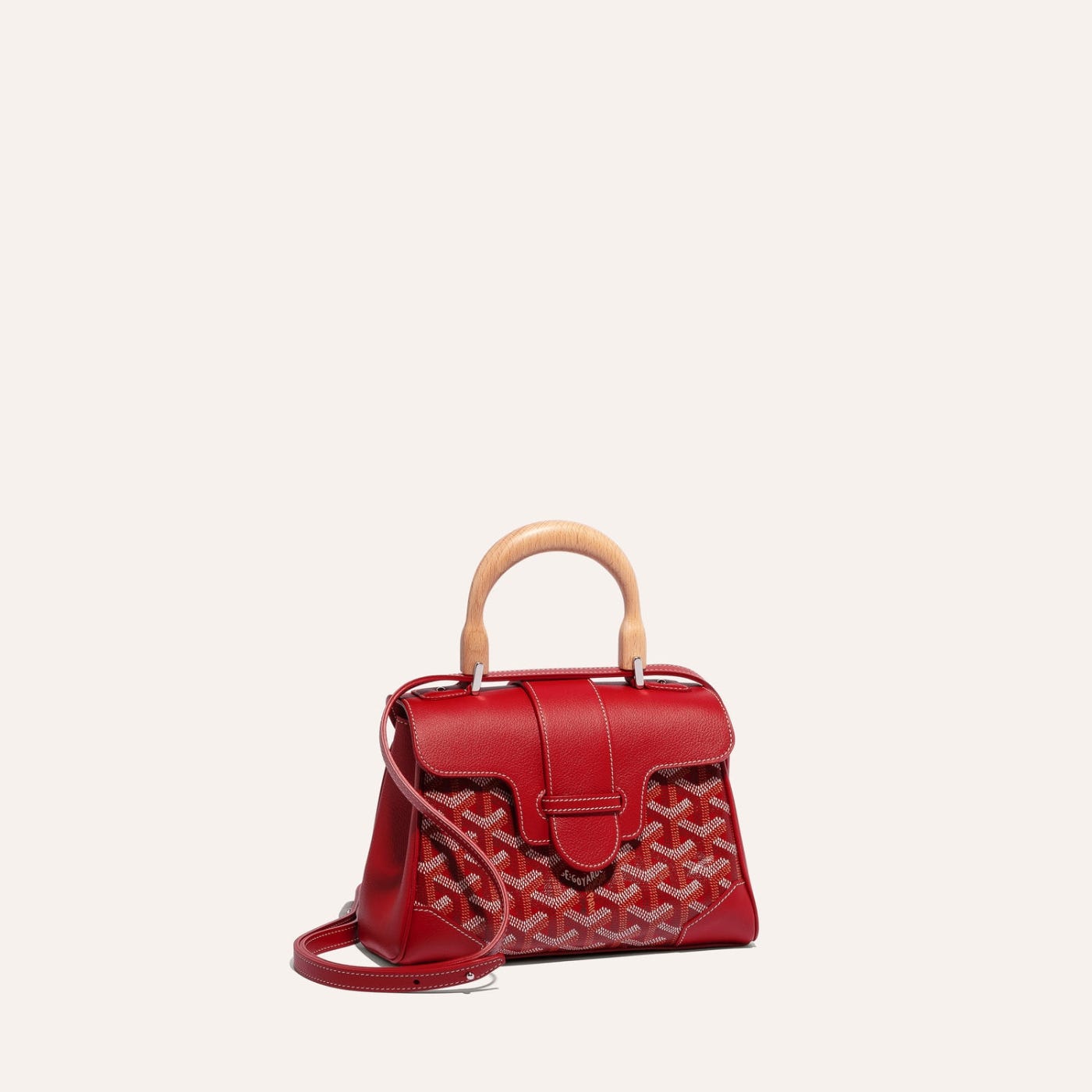 Goyard Saigon Souple Mini Bag Red - Image 1